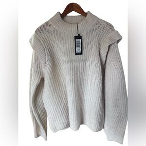 Vero Moda Cream Turtleneck Sweater